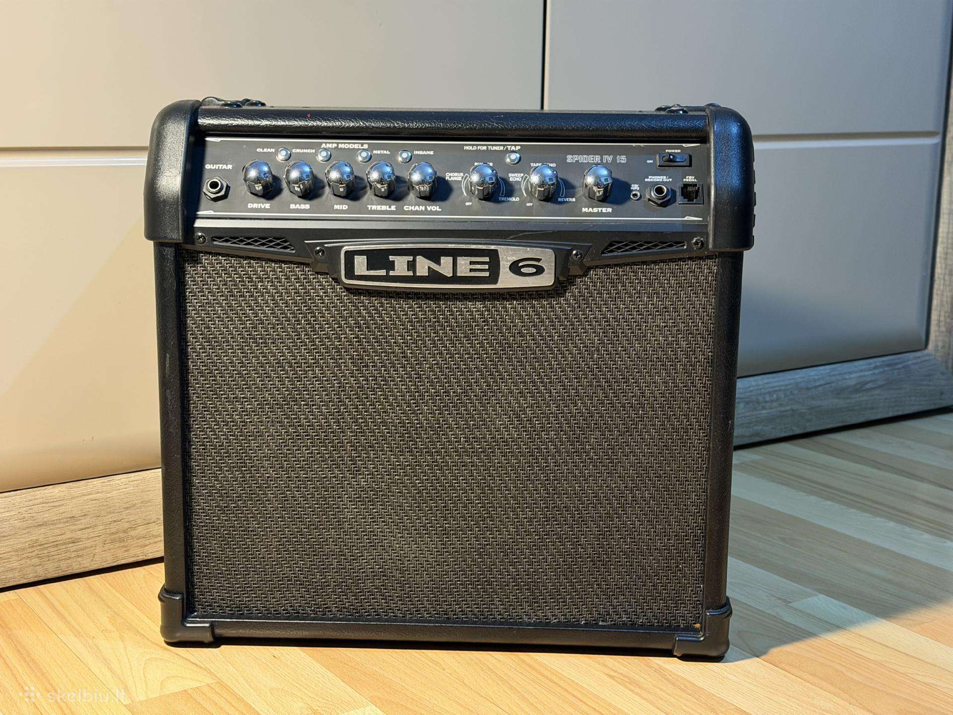 Line 6 Spider Iv 15 gitaros stiprintuvas
