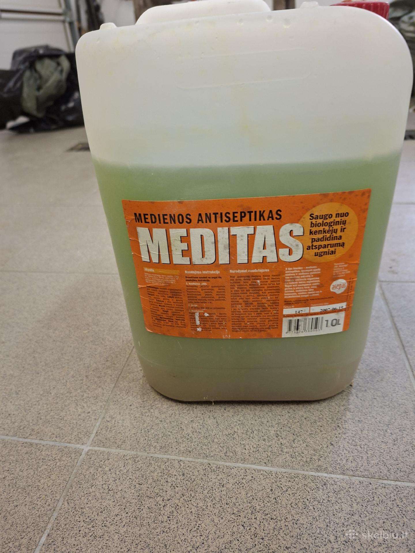 Medienos impregnantas meditas