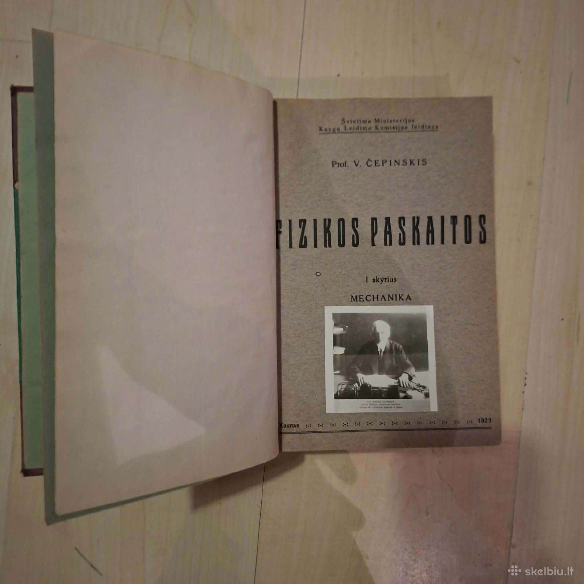 V.čepinskis. Fizikos paskaitos: I-VII tomas