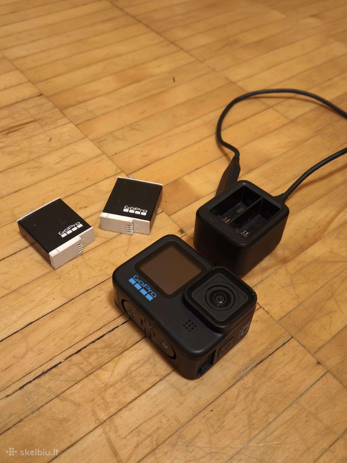 Gopro Hero10 Black rinkinys 2 baterijos