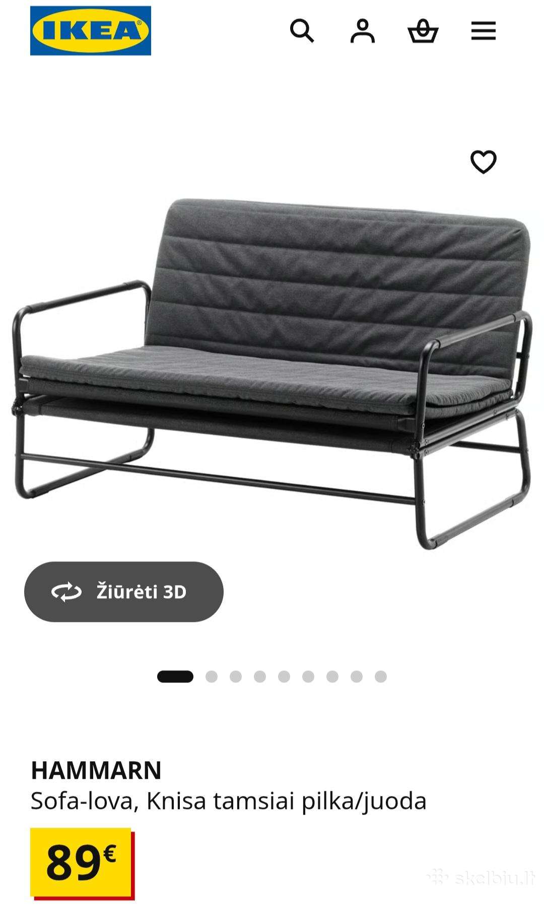 Ikea sofa lova
