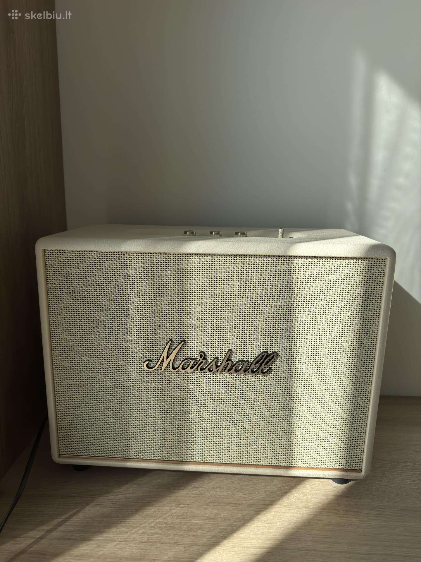 Parduodama Marshall Woburn III Bluetooth, kreminė