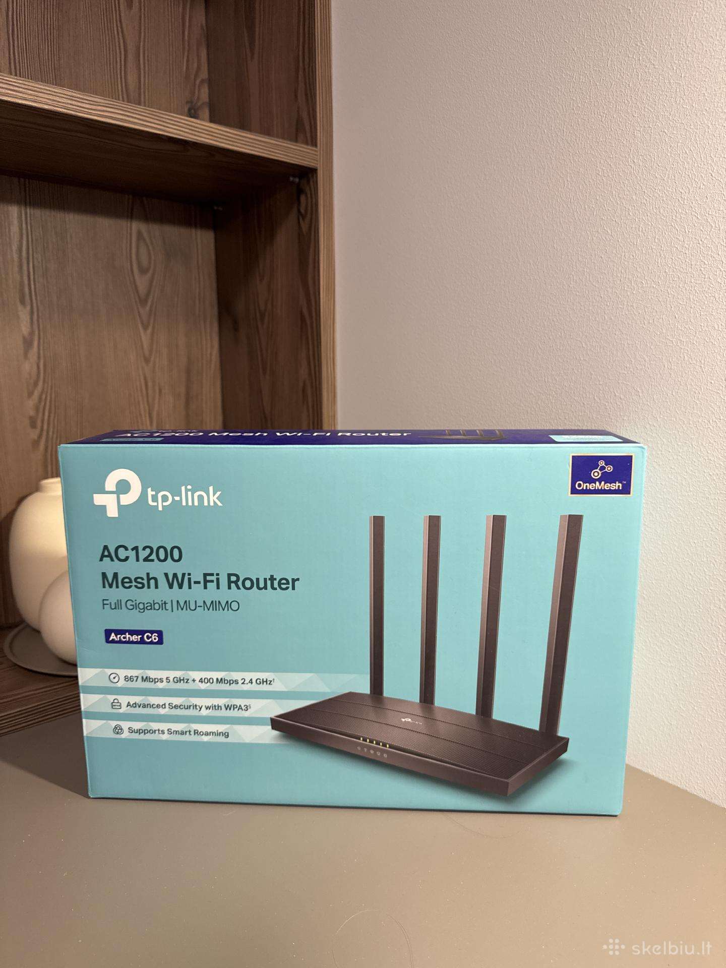 Maršrutizatorius (Router) Tp-link Archer C6 Ac1200