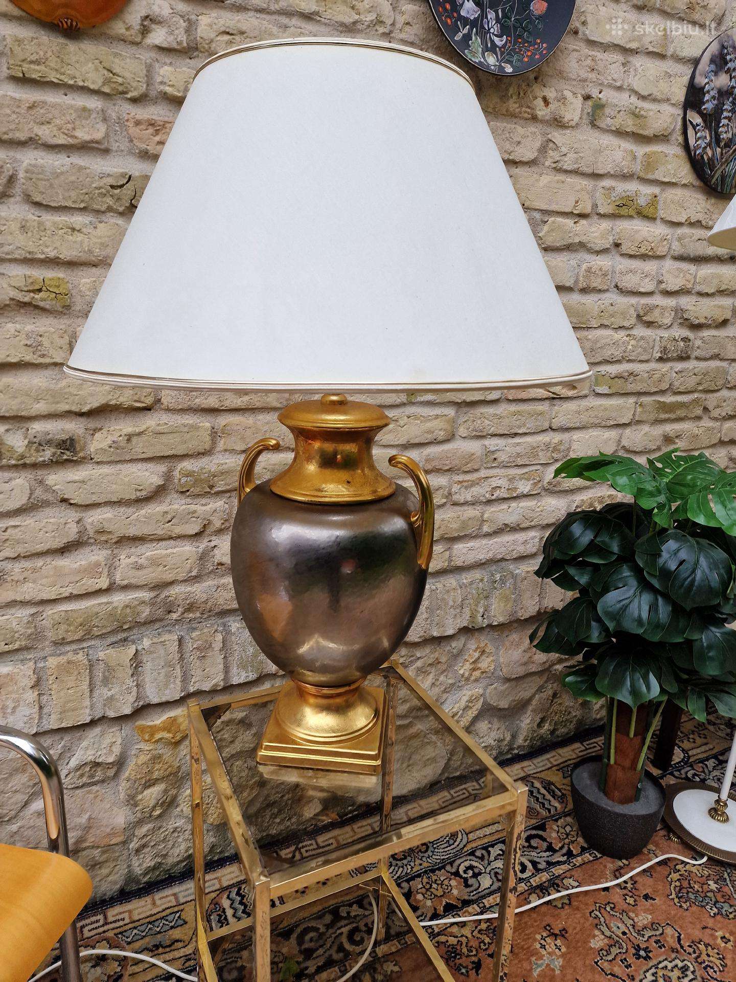 Vintažinė mid century stalinė lempa