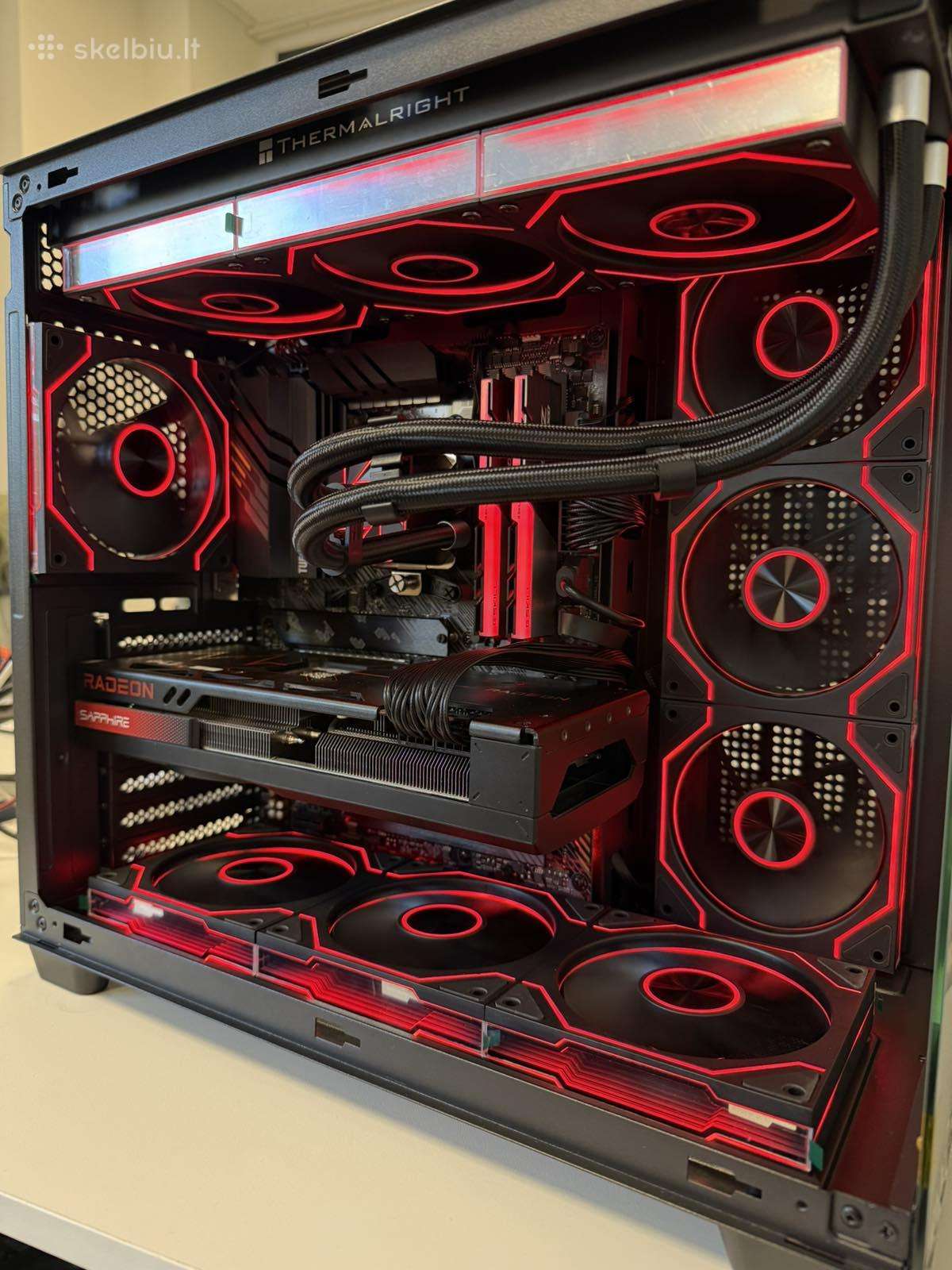 Galingas žaidimų kompiuteris R7 5700x3d -Rx 7700xt