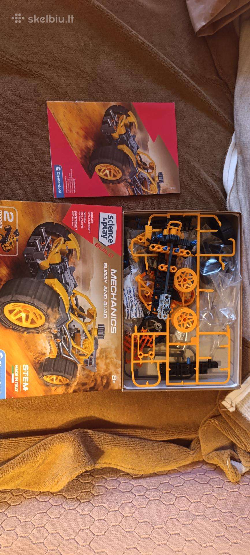 Science play Mechanics Buggy konstruktorius 8+