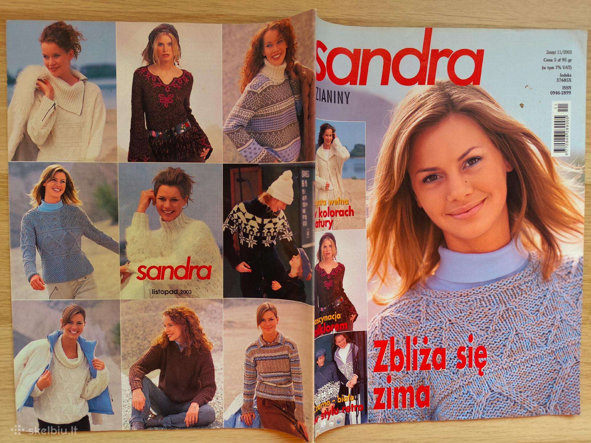 Žurnalas Sandra - megztiniai
