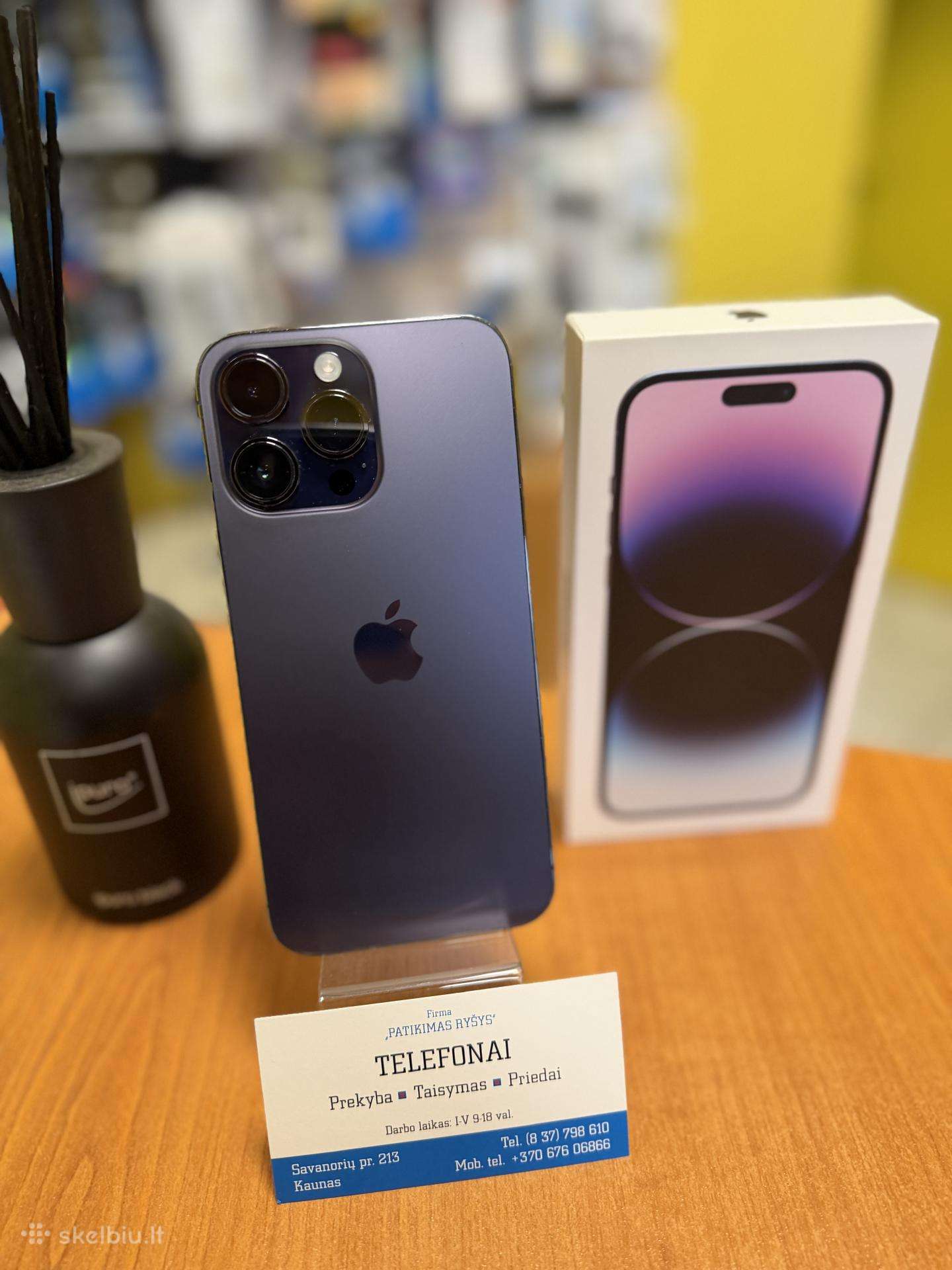 iPhone 14promax 128gb Purple Su Garantija