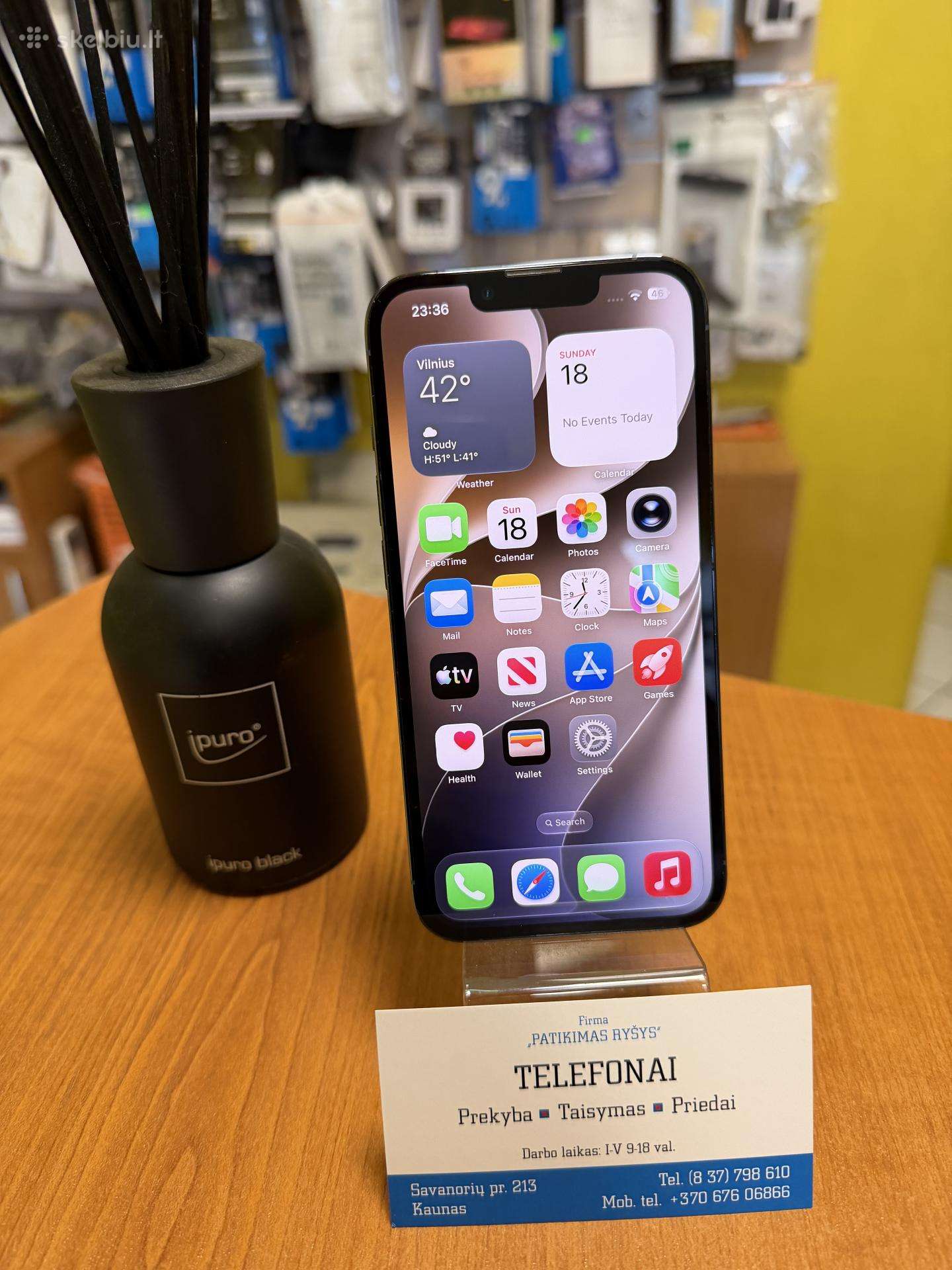 iPhone 13pro 128gb Graphite Su Garantija