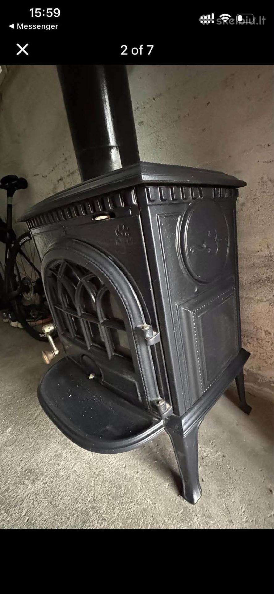 Ketaus krosnelė Jotul F3