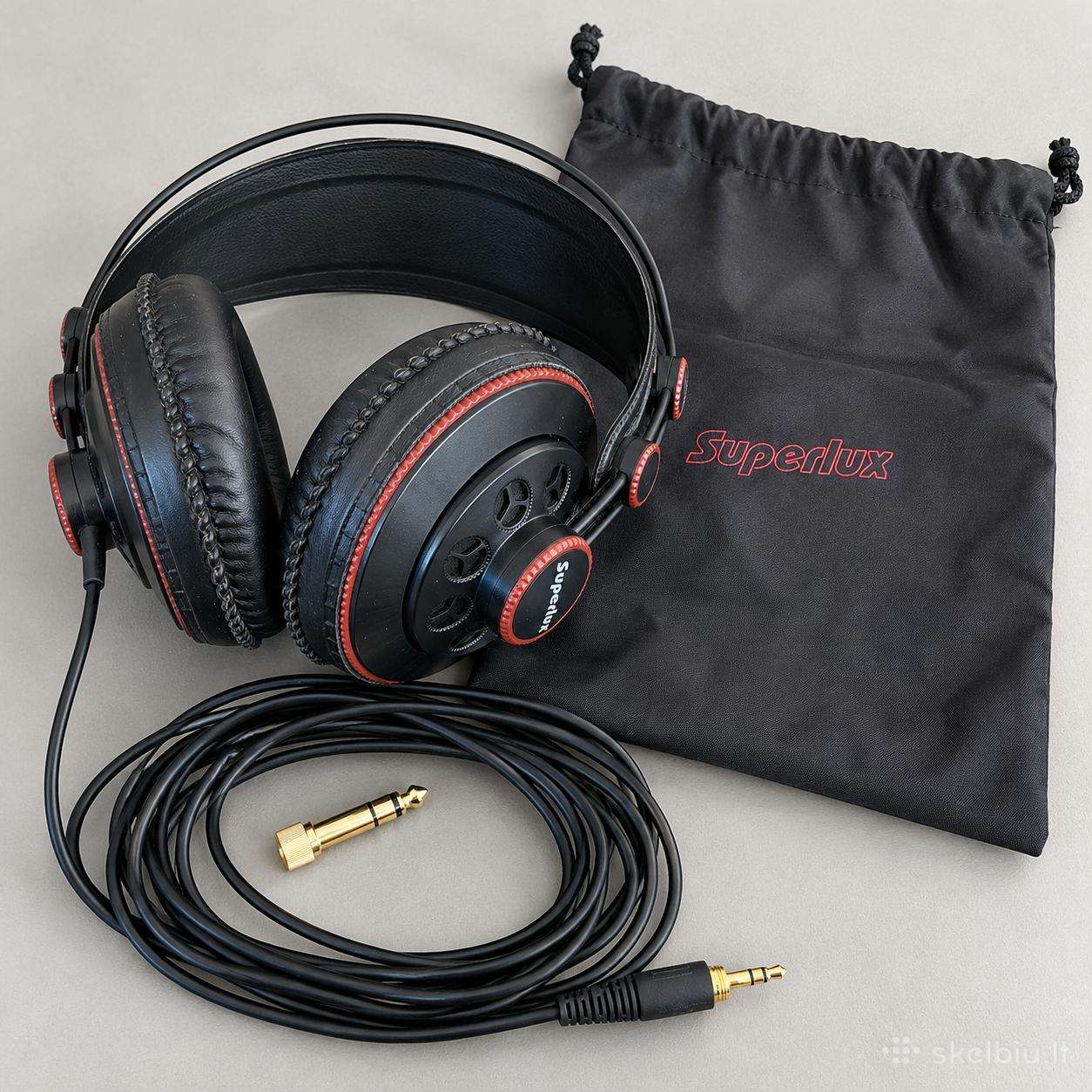 Superlux Hd681 ausinės, labai gera būklė
