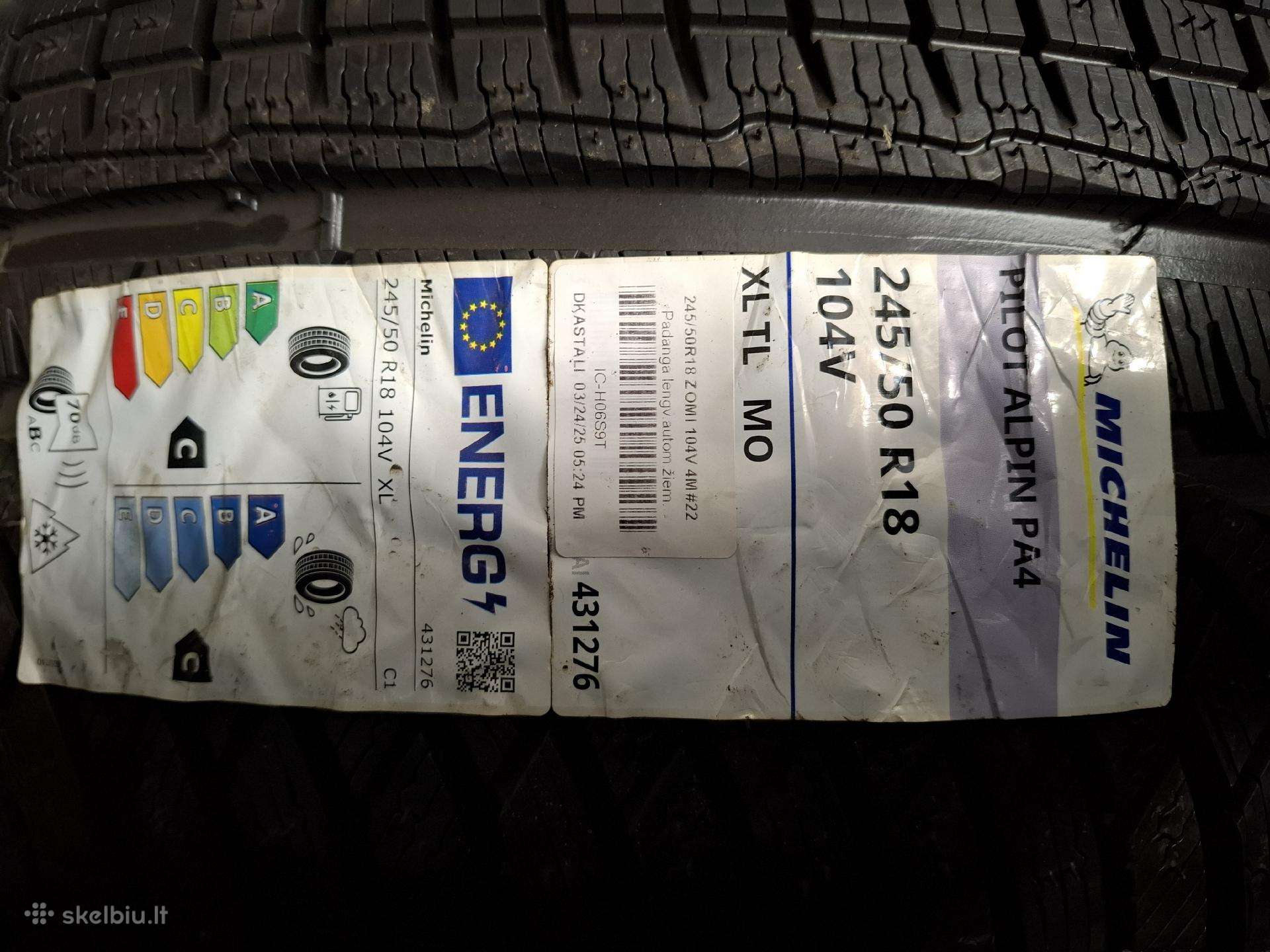 245/50r18 Michelin