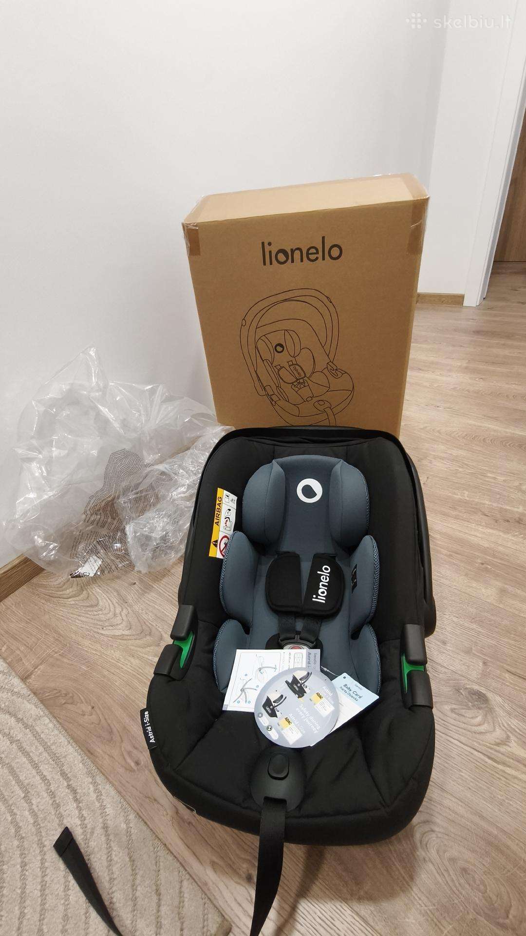 Automobilinė kėdutė Lionelo i-size Astrid Black