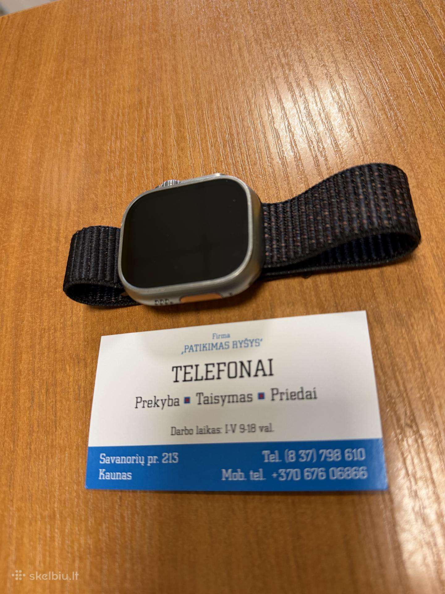 Apple Watch Ultra 1 Su Garantija