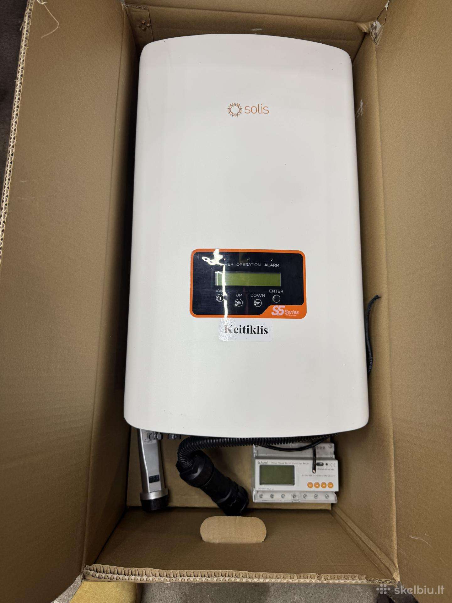 Solis S5 15kw inverteris su Smartmeter, WiFi modul