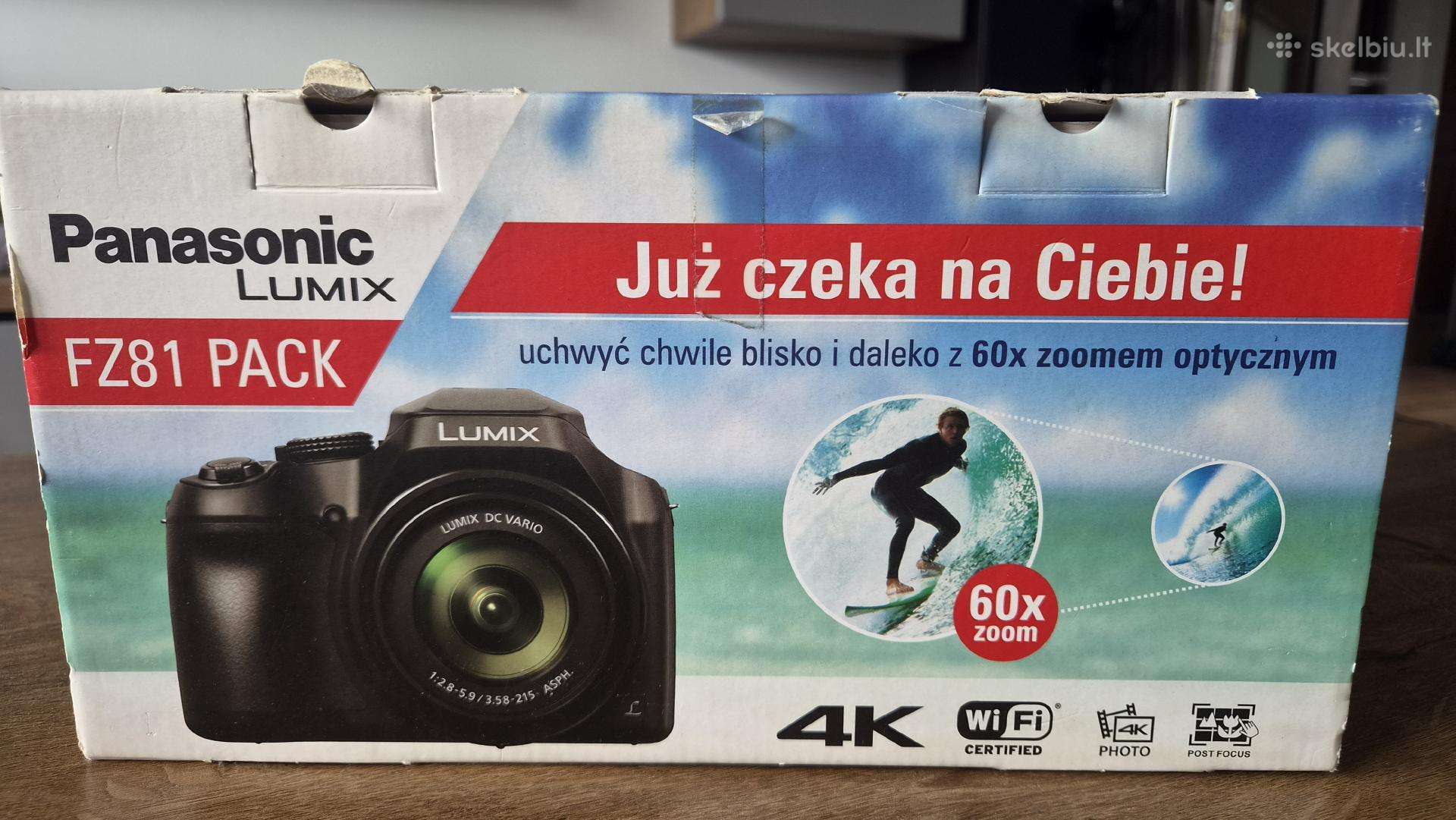 Panasonic Fz81 4k 60x optical zoom