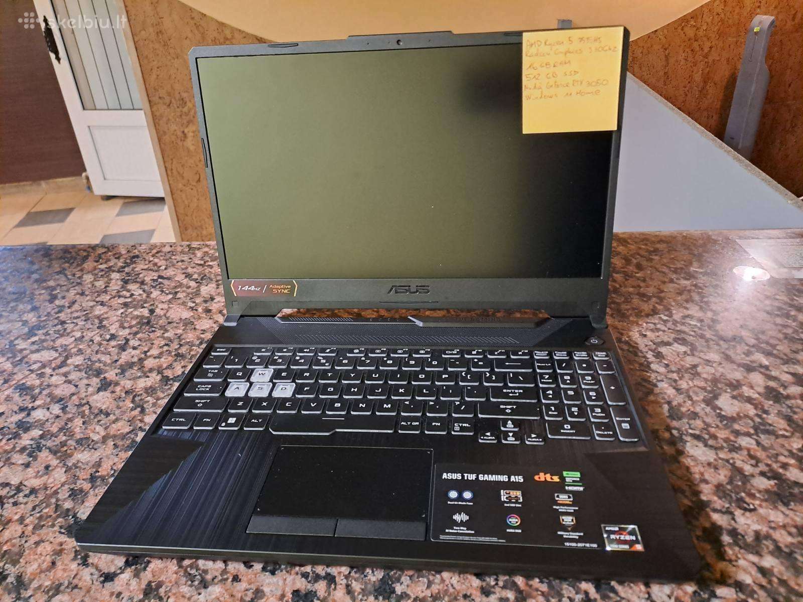 Asus Tuf Gaming A15 Fa506n 5/16gb/512gb SSD