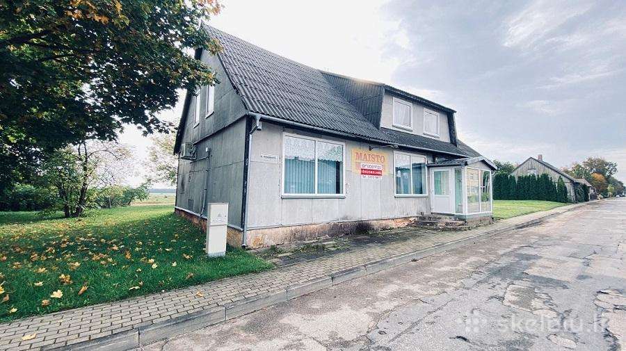 Mažeikių r Židikų centre išnuomojama parduotuvė