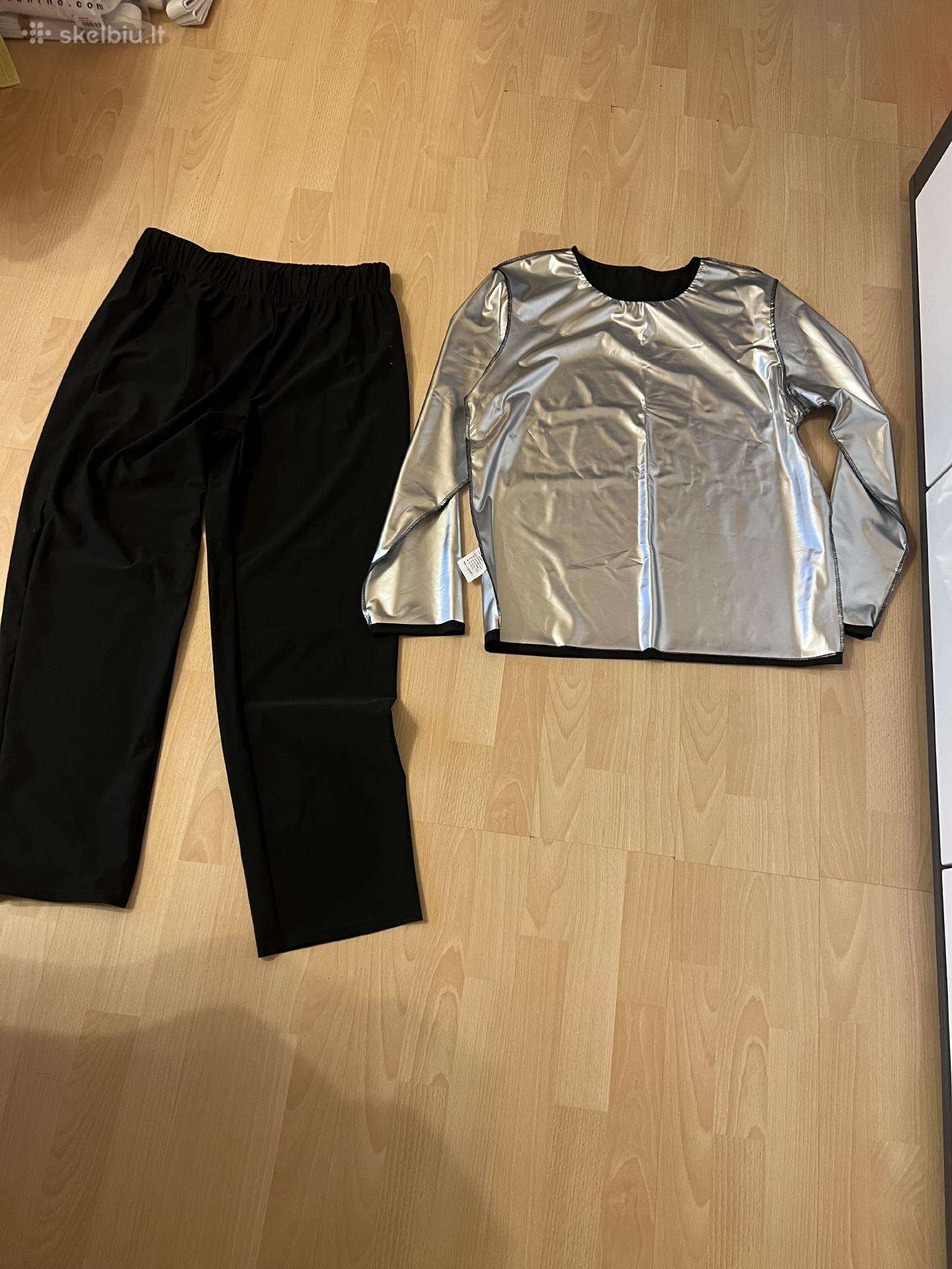 Naujas vyriškas saunos kostiumas treniruotėms (XL)