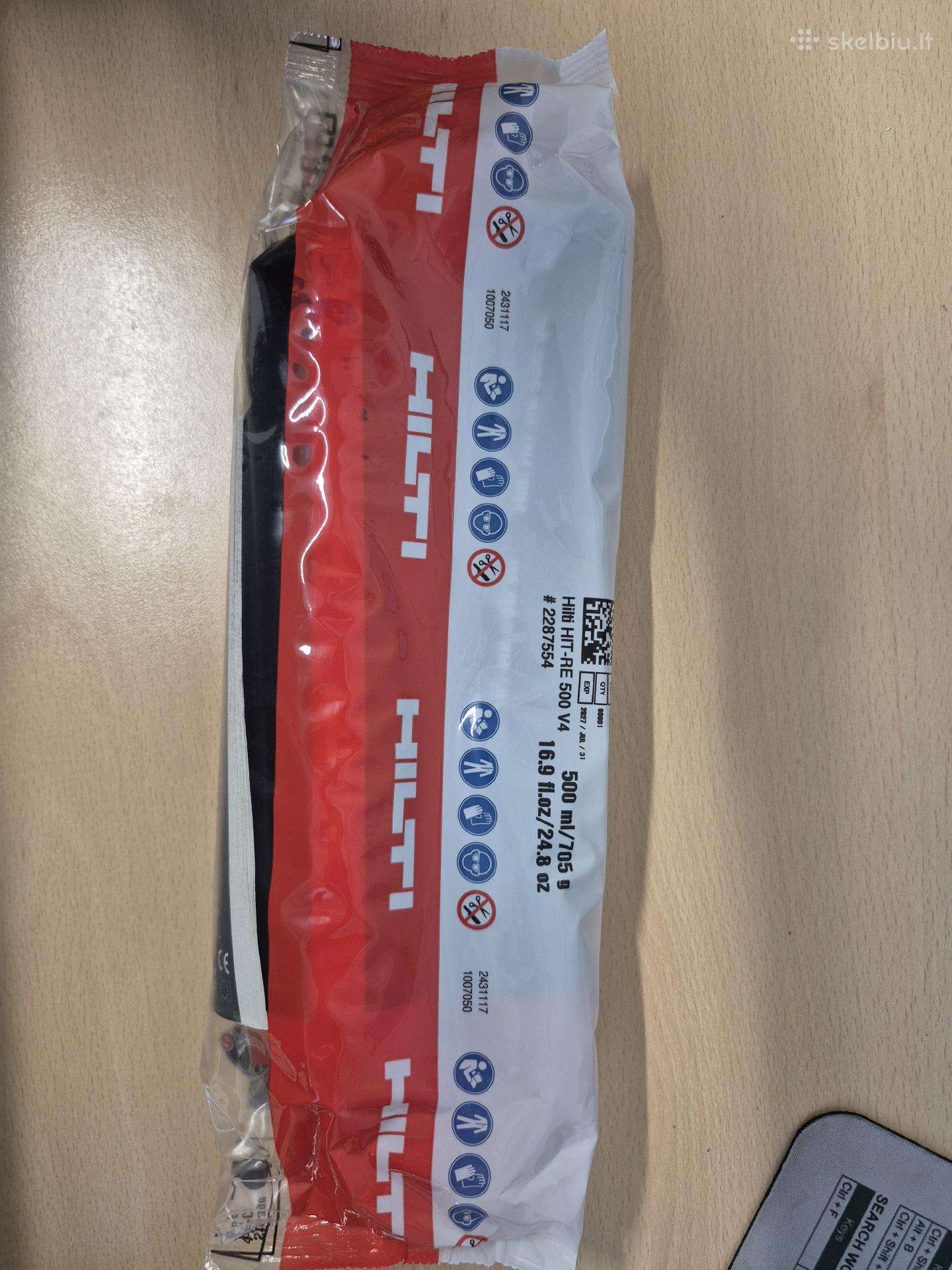 Hilti Hit-re 500 masė