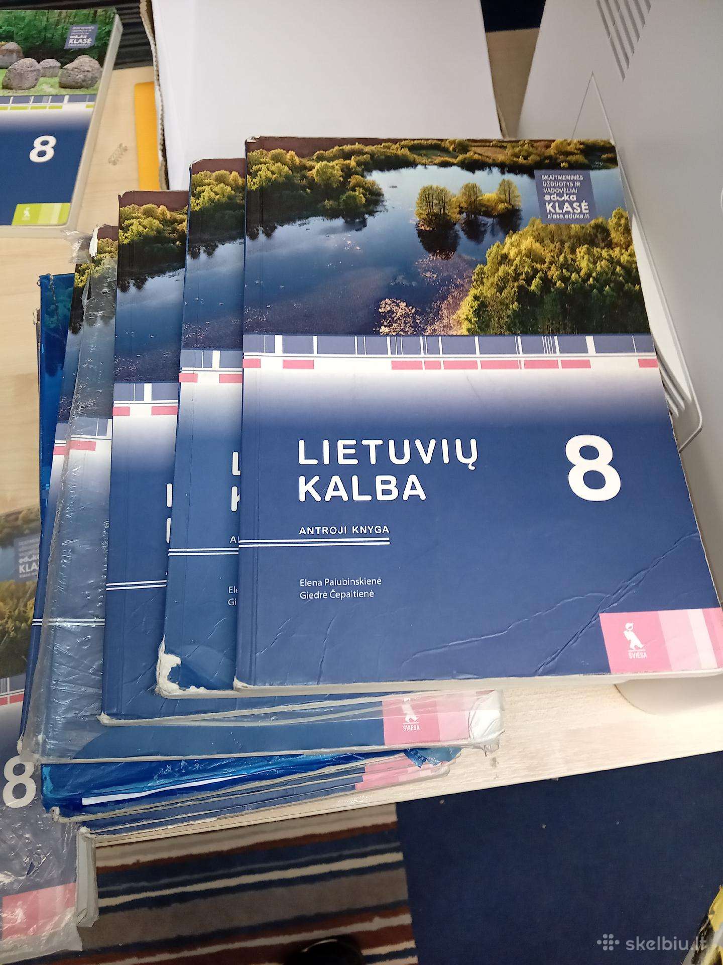 8 klasės lietuvių kalbos vadovėliai