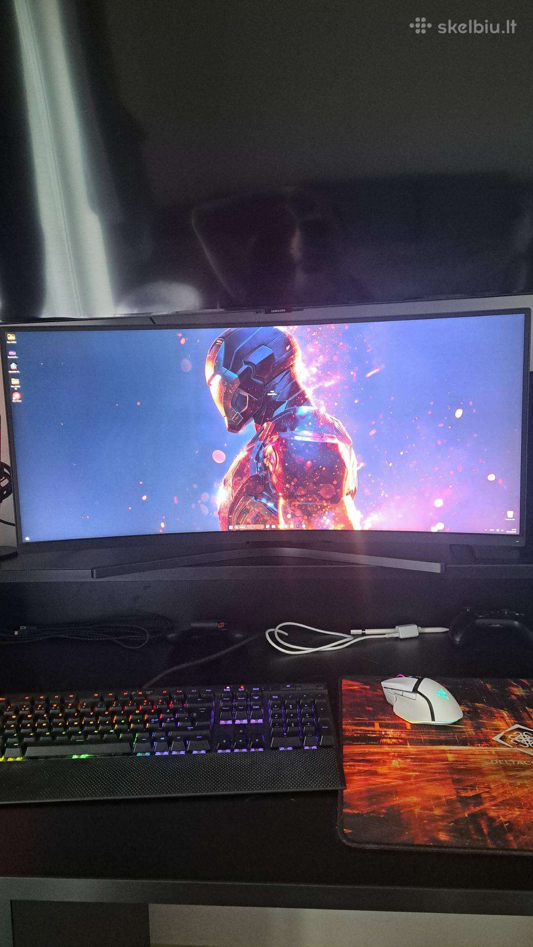 Parduodu xiomi curved monitoriu 34 inch