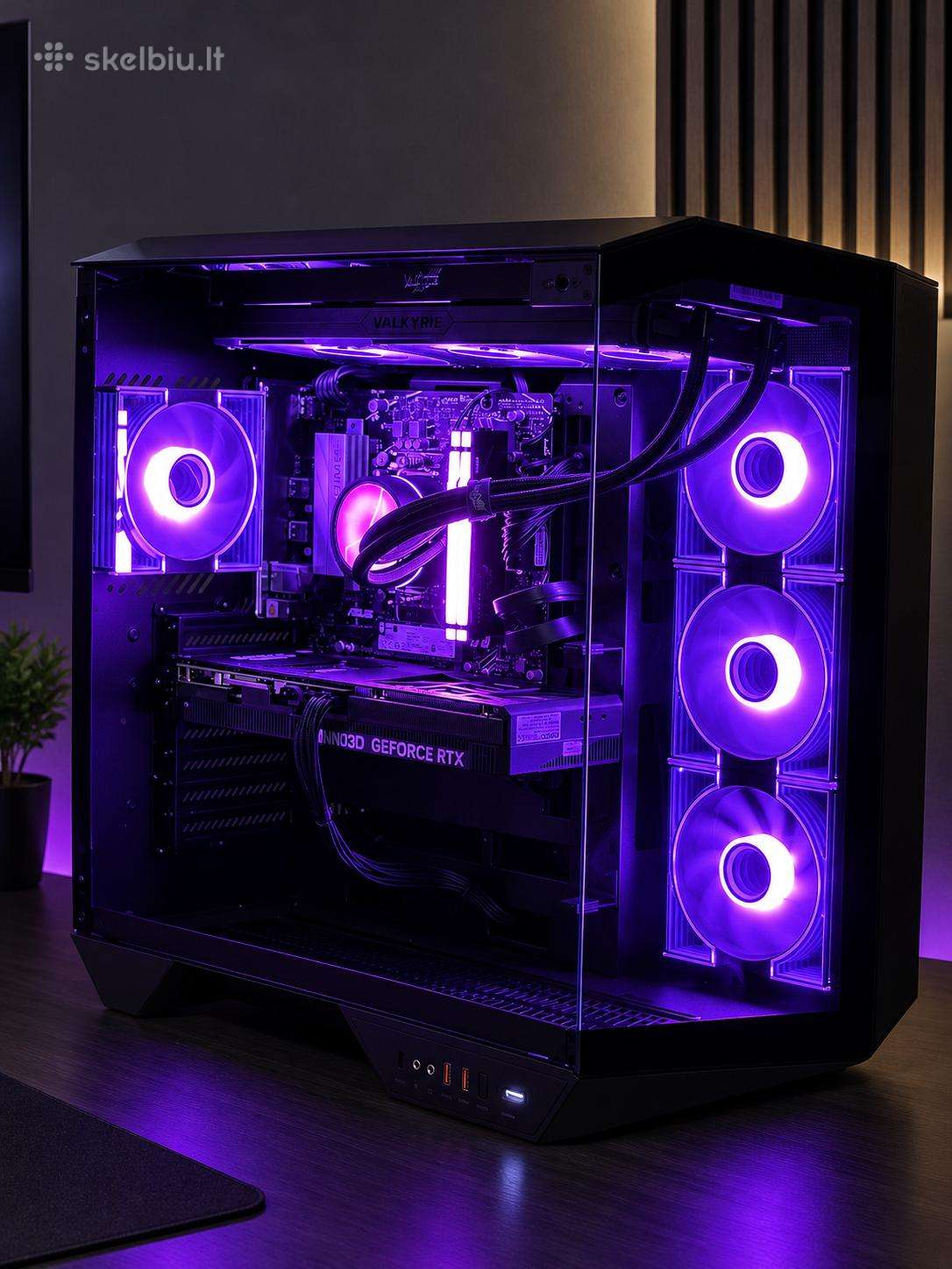 Apynaujis kompiuteris Ryzen 7 9800x3d/rtx 5070 ti