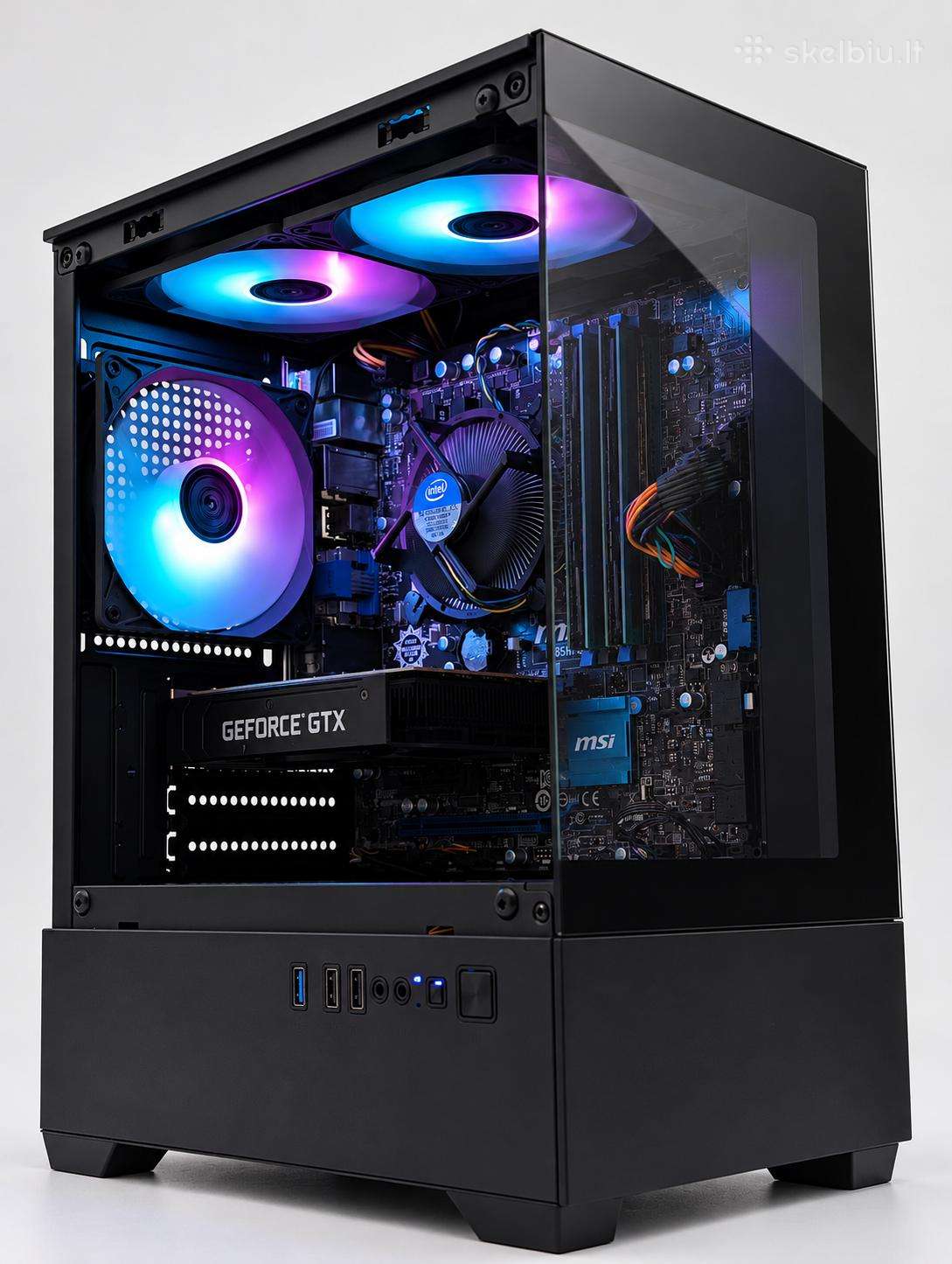 Gaming Pc i5-4670k 24gb SSD + HDD Gtx 1650 4gb