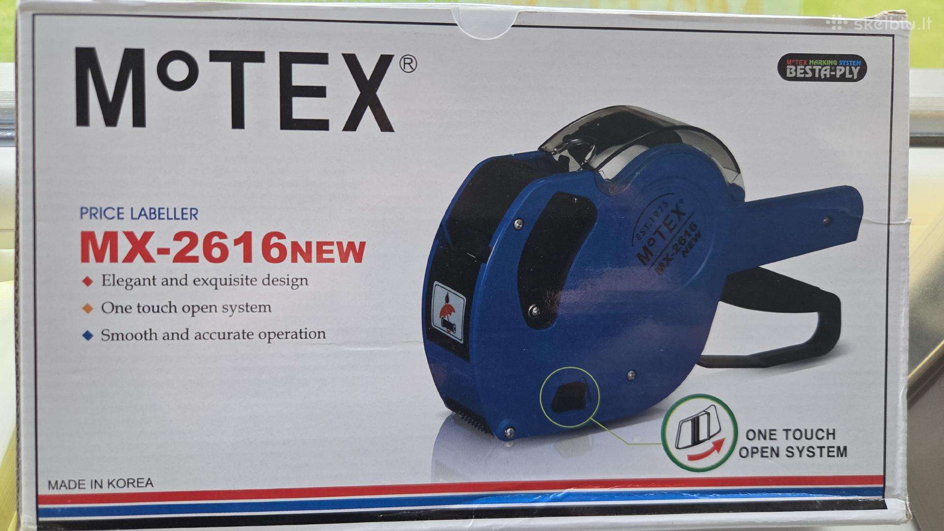 Kainų ženklintuvas Motex Mx-2616