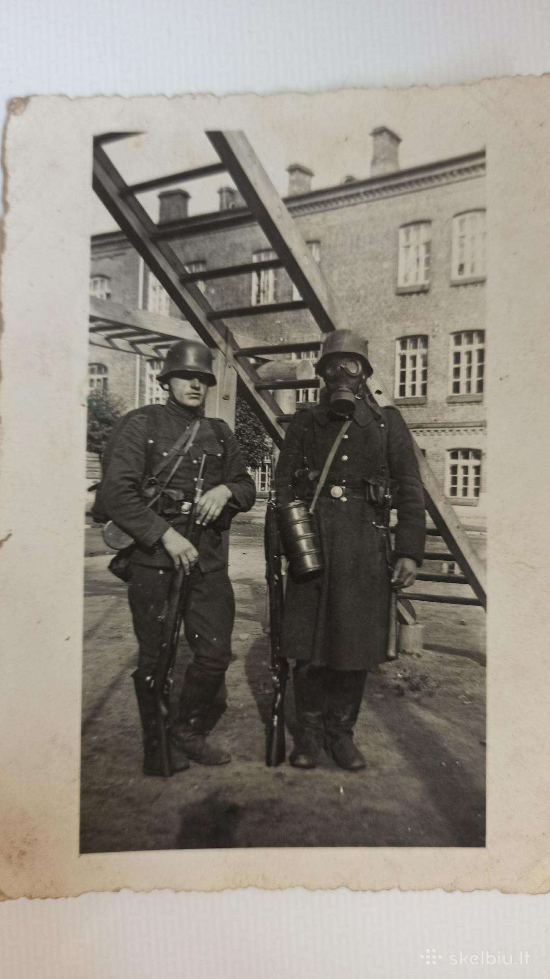 II-ojo pasaulinio karo vokiečių karių nuotrauka
