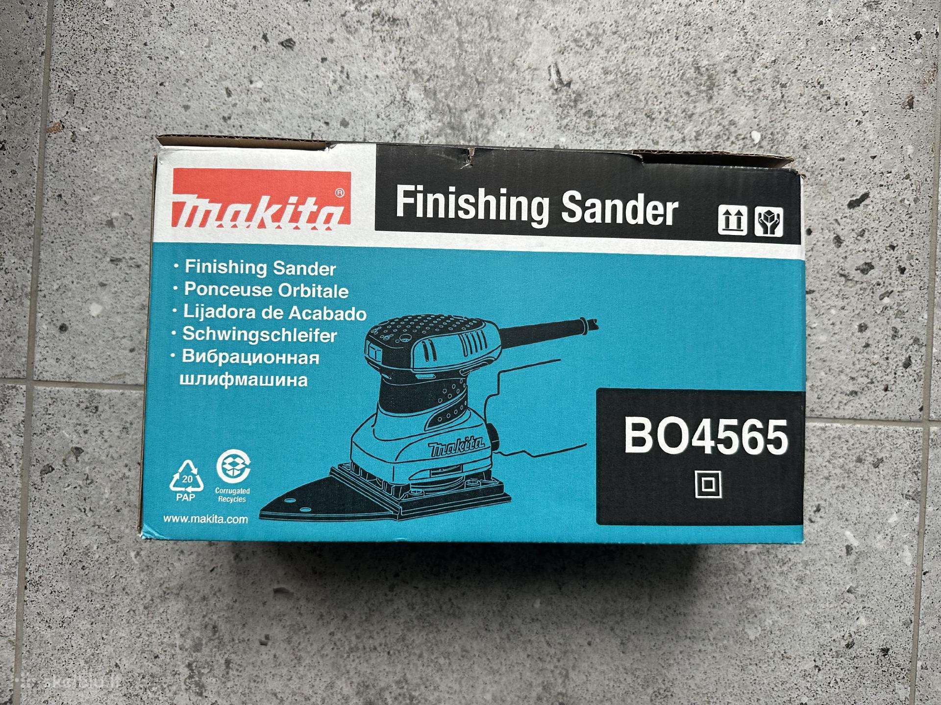 Makita Vibracinis Šlifuoklis Bo4565k 200w