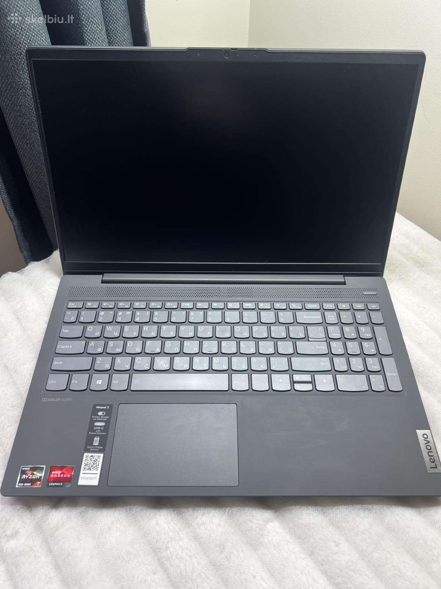 Galingas Lenovo Ideapad 5 (Ryzen 7 / 512gb SSD)