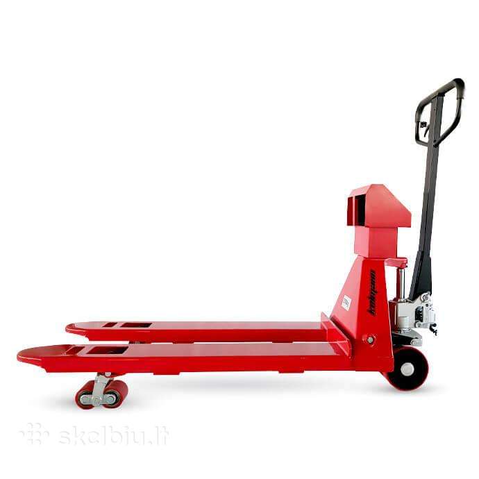 Palečių vežimėlis su svarstyklėmis GX–sc1150p2