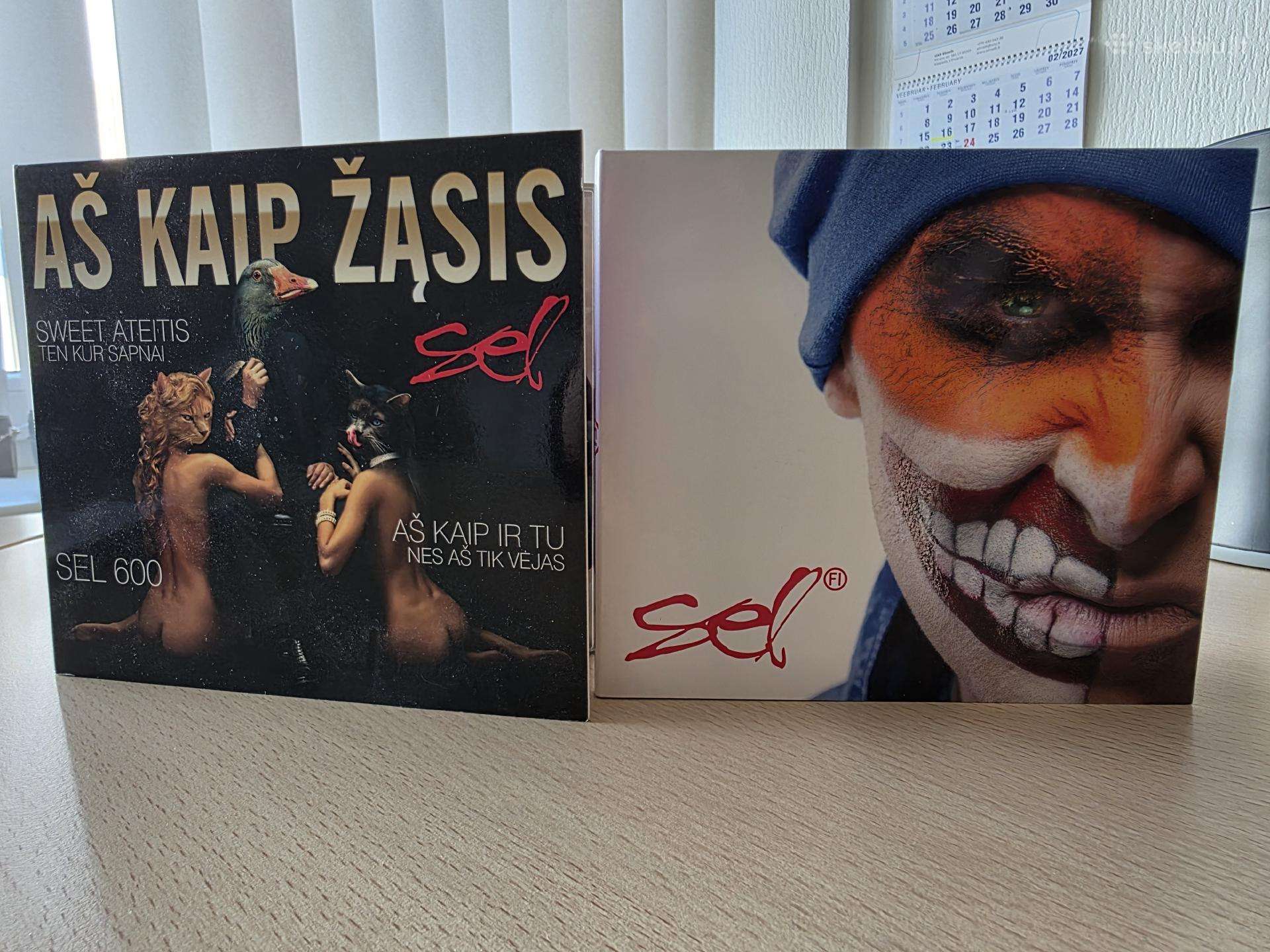 Nauji Sel CD.: Sel-fi ir Aš kaip žąsis