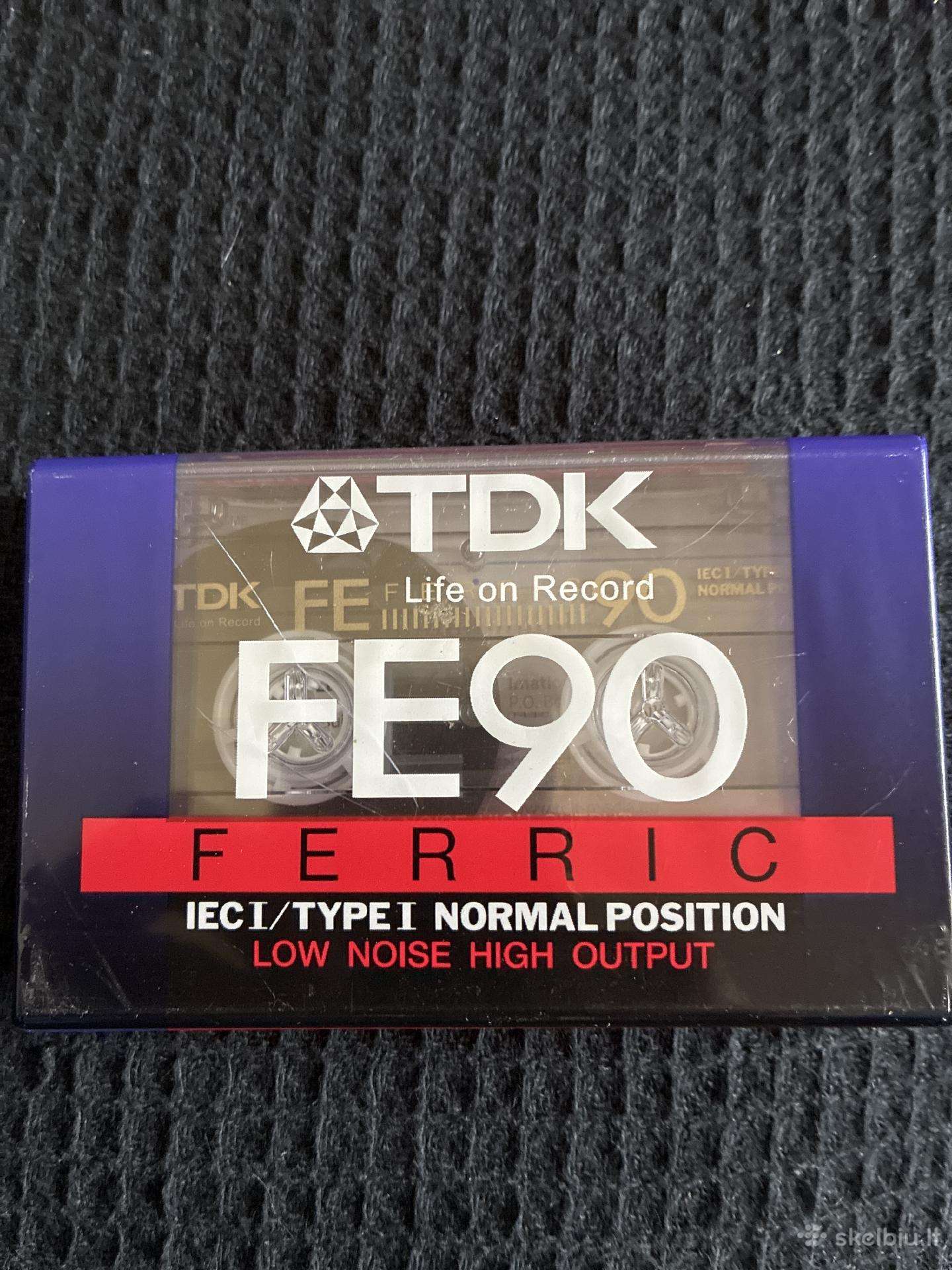 Kasetė audio Tdk
