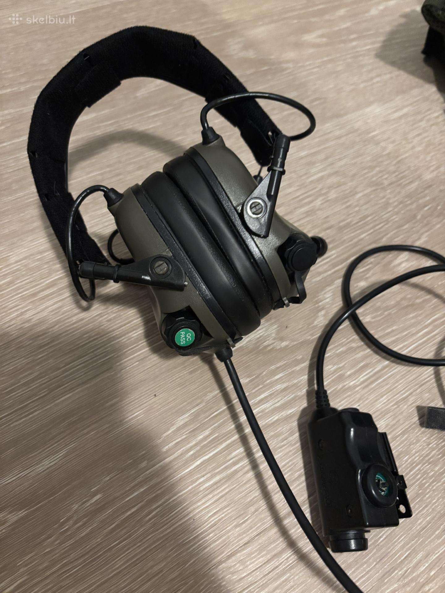 Earmor M32 aktyvios taktinės ausinės