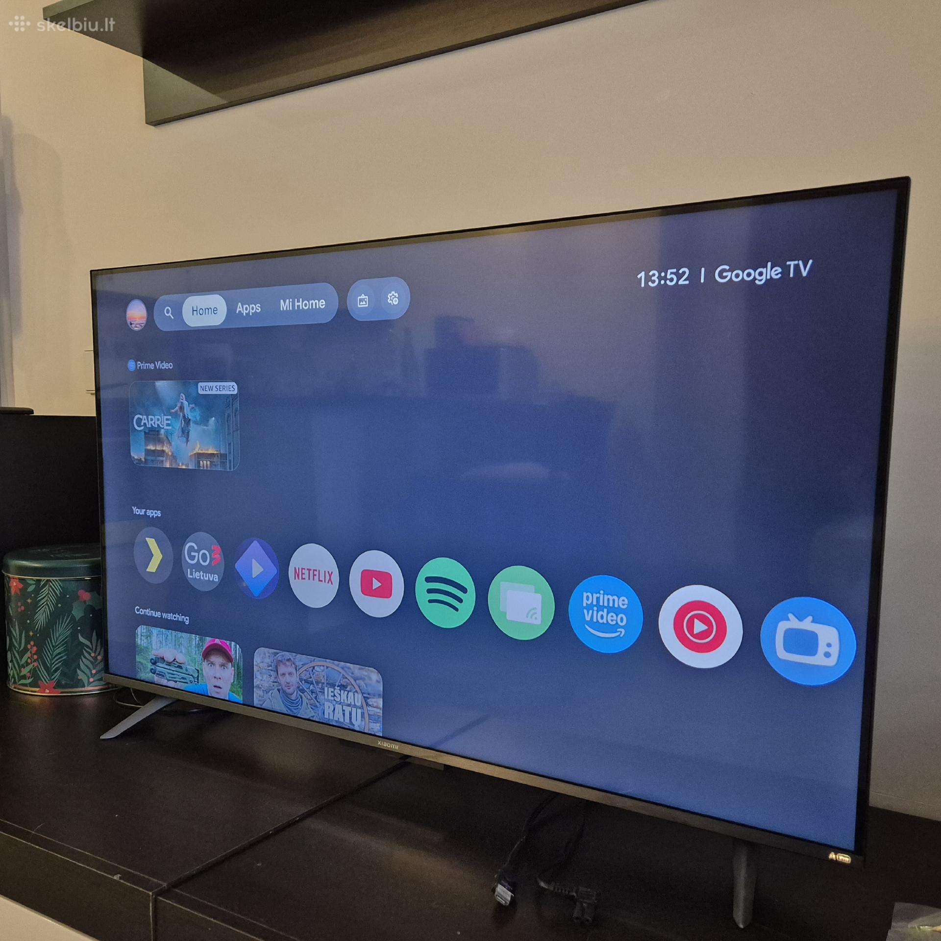 Televizorius Xiaomi TV A Pro 43 Google TV