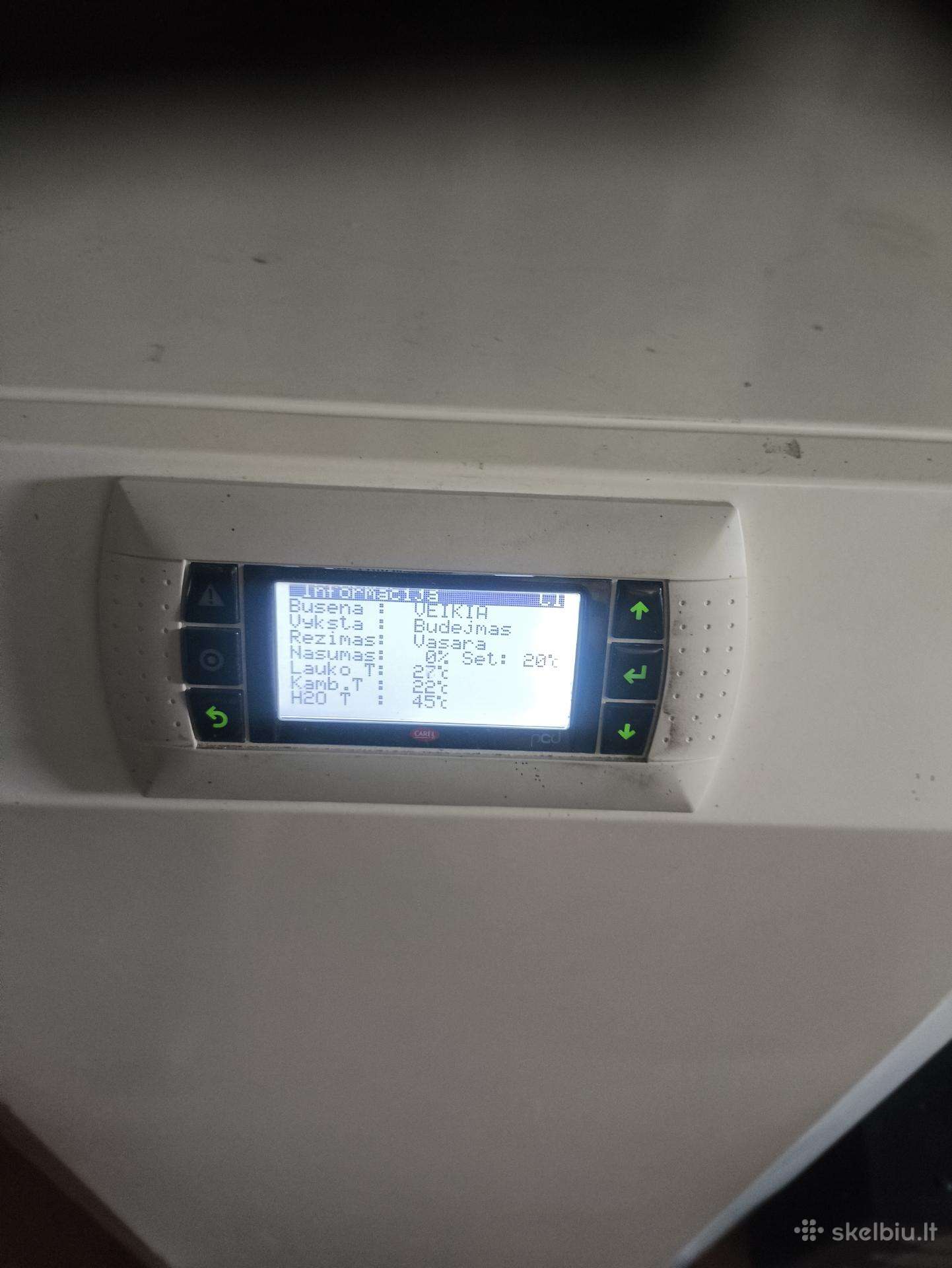 Geoterminis šilumos siurblys evakon 13kw