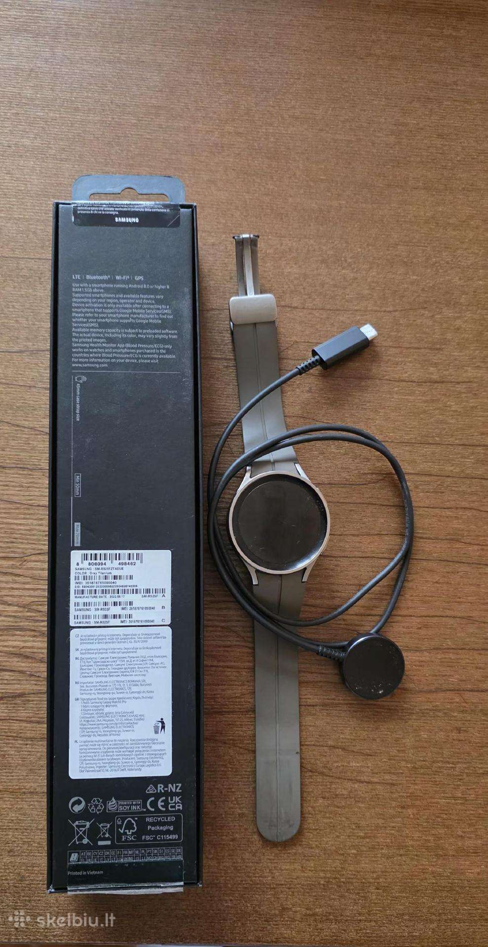 Parduodu samsung watch 5 pro