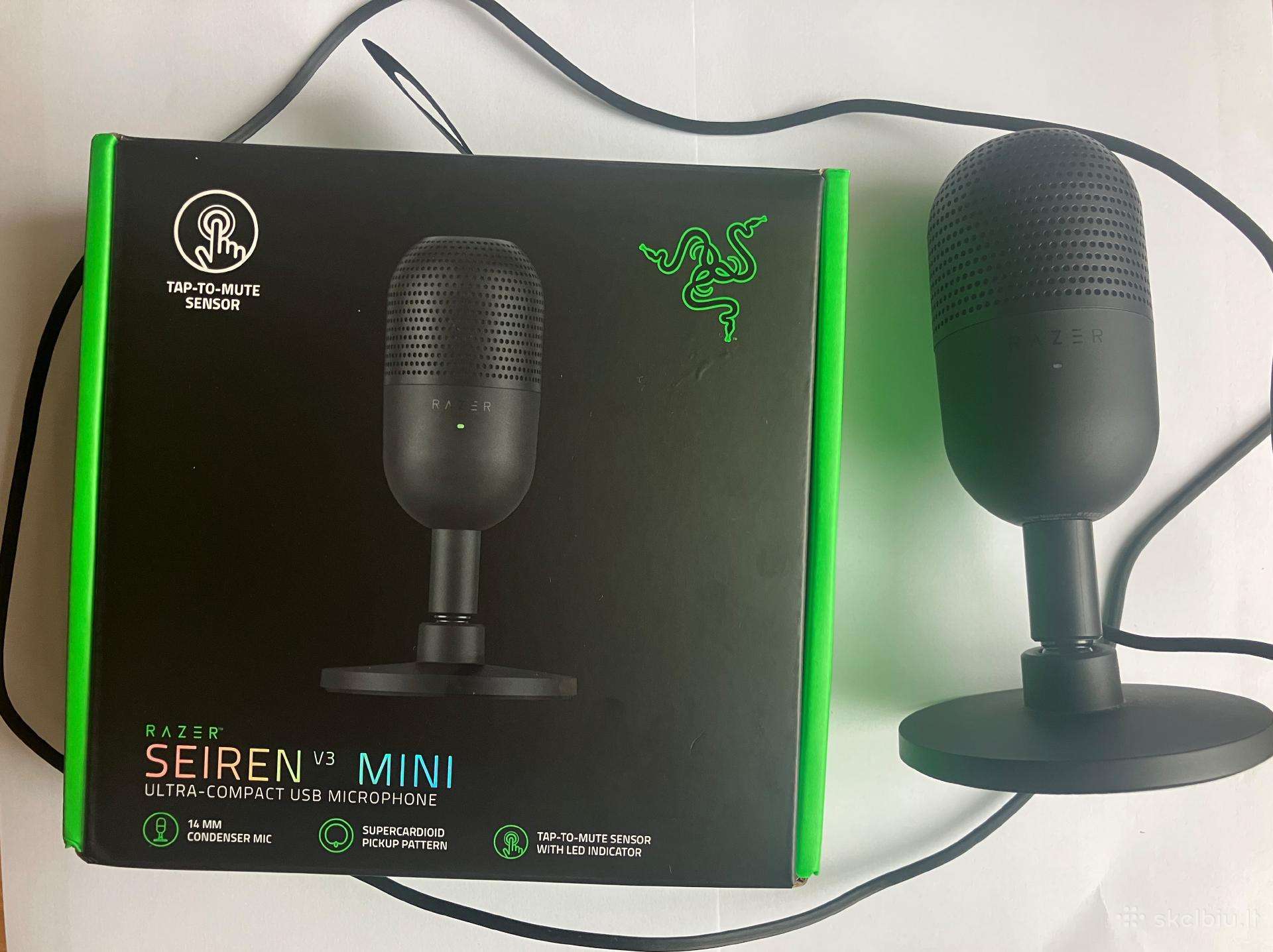 Razer Seiren V3 Mini, ~2 metai garantija
