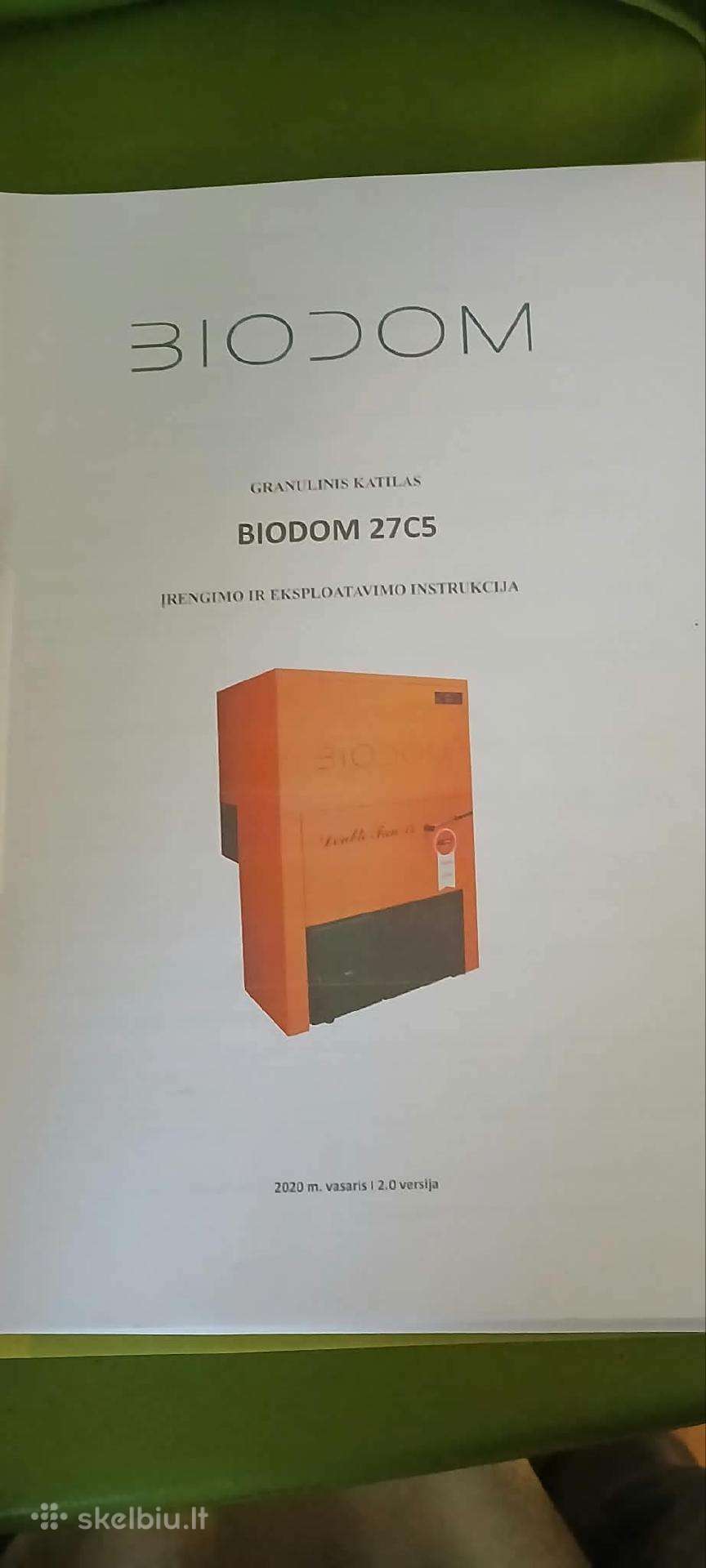 Granulinis katilas ,Biodom 27c5