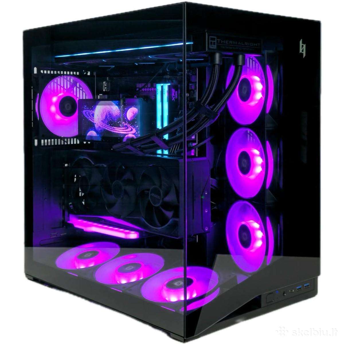 Kompiuteris 7800x3d + Rtx 5070 12gb, 32gb Ddr5