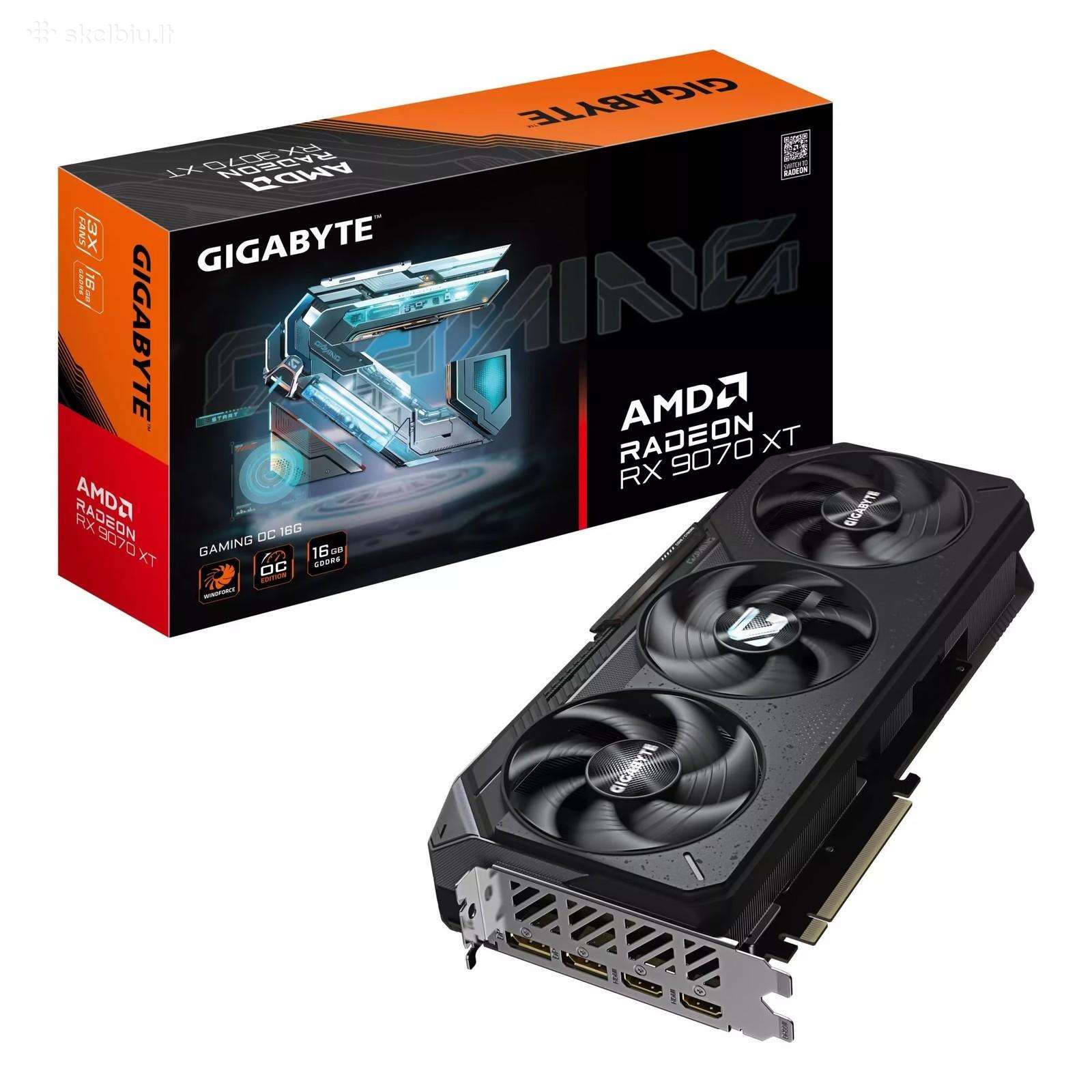 Rx 9070 XT 16gb Gigabyte Gaming Oc – nauja