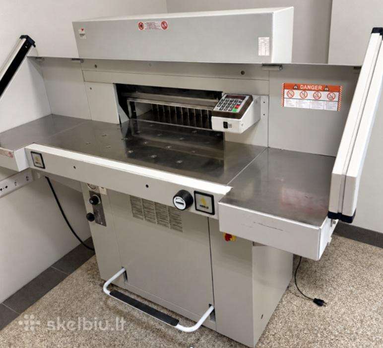 Parduodama popieriaus pjovimo giljotina Eba 551 LT