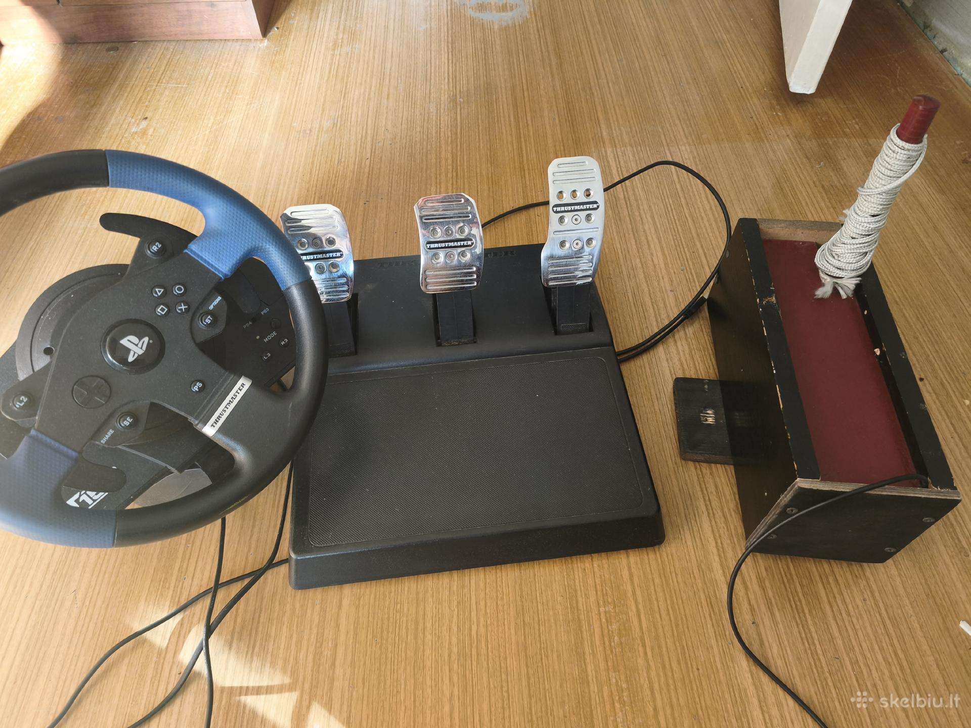 Thrustmaster t150 su savadarbiu rankiniu