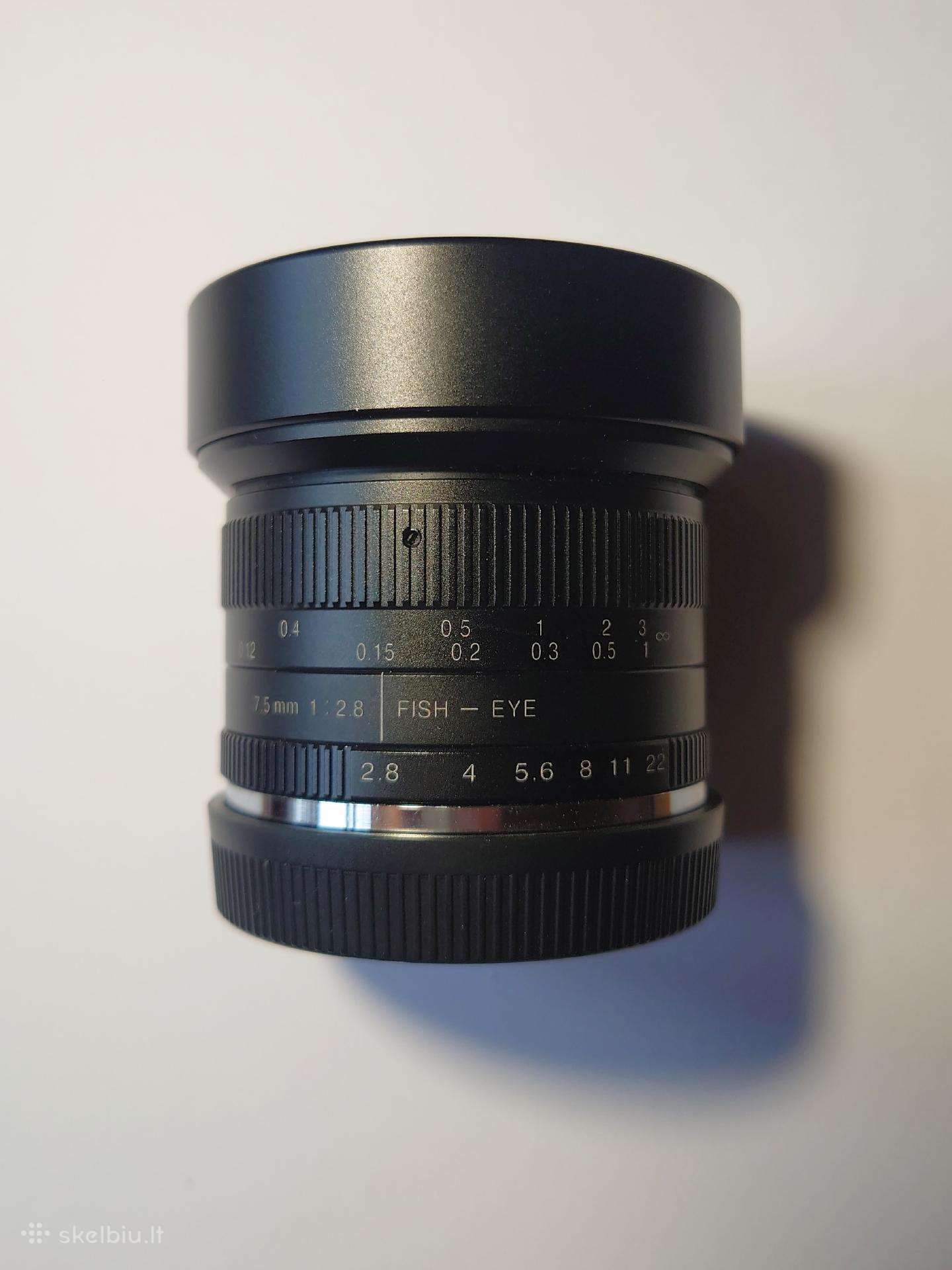 7artisans 7.5mm f/2.8 Fisheye Lens, E-mount