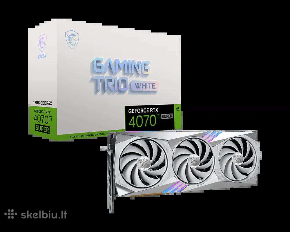 Msi Rtx 4070 Ti Super 16gb balta