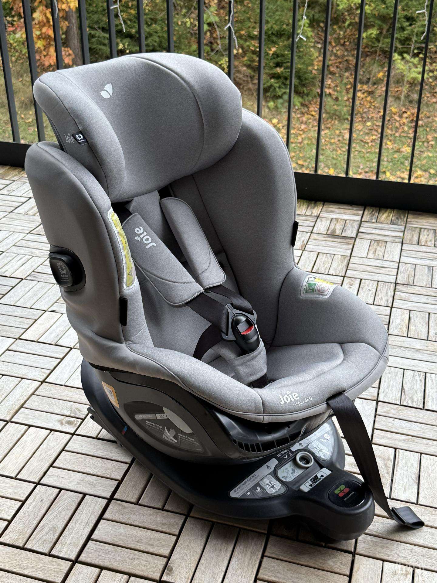 Automobilinė kėdutė su baze Joie i-spin 360