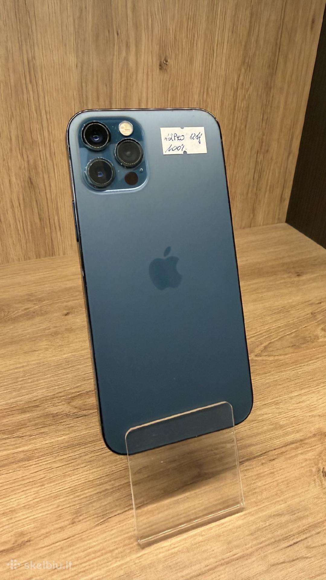 Naudotas iPhone 12 pro 128gb baterija 100%