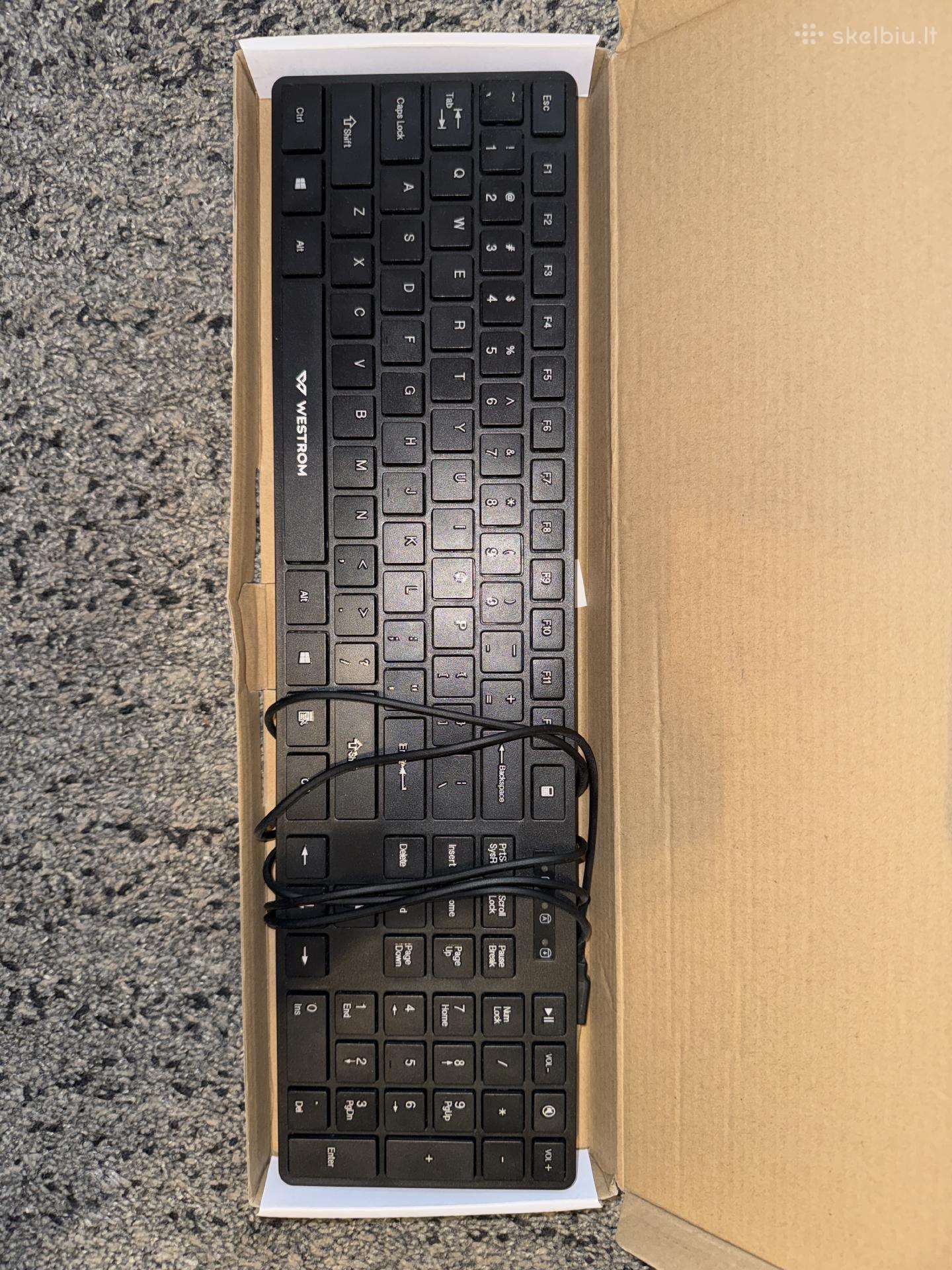 Westrom Kb-36a laidinė Usb klaviatūra